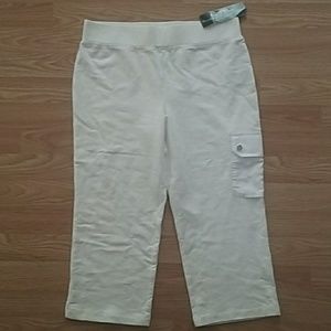 Lauren Ralph Lauren White Yoga Pants size Small